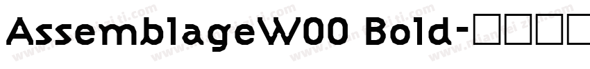 AssemblageWOO Bold字体转换